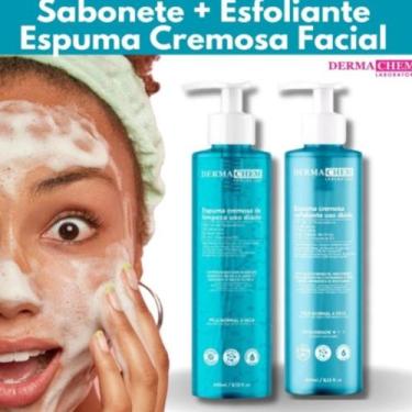 Imagem de Kit Skincare Sabonete + Esfoliante Facial Espuma Cremosa com Aloe Vera