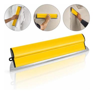 Imagem de Raspador Profissional de Massa 60 cm para Parede Gesso e Reboco - Kit 