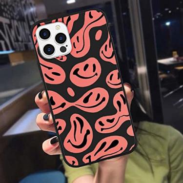 Imagem de Capa divertida em preto sorridente para Xiaomi para Redmi Note 8 10 9 Pro 10S 9S 9T 8T 7 6 Redmi 9A 9C 8A 7A 6A POCO X3 Estojos NFC Pro F3 M3, XIAOL, A017, para Redmi Note 7