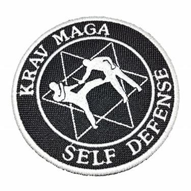 Imagem de Krav Maga Patch Bordado Para Roupa Kimono Arte Marcial
