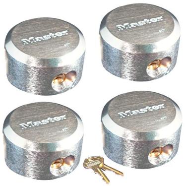 Imagem de Master Lock Cadeados ocultos Pro Series, chave igual 6271NKA-4 com tecnologia BumpStop