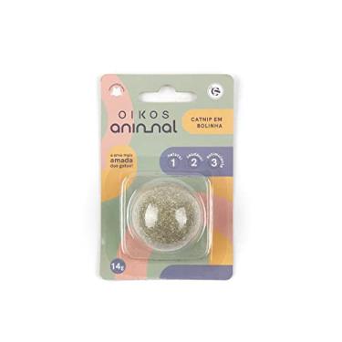 Imagem de BOLINHA DE CATNIP MACIÇA 14G PARA GATOS PET - OIKOS ANIMAL