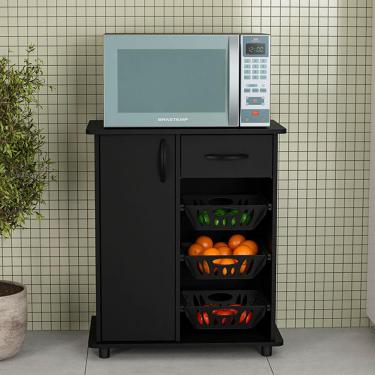 Imagem de Fruteira Politorno Facility com 1 Gaveta, 1 Porta e 3 Cestas