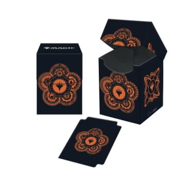 Imagem de Ultra Pro - Magic: The Gathering Mana 7 Color Wheel Deck Box 100+ - Proteja suas cartas enquanto estiver em movimento e esteja sempre pronto para a batalha contra amigos ou inimigos com uma elegante caixa de baralho colorida