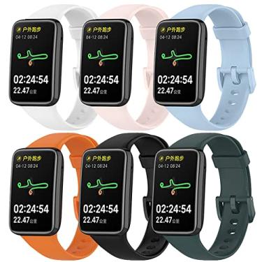 Imagem de Pulseira para mi band 7 pro, pulseira de substituição para mi band 7 pro pulseira esportiva (Kit 6)