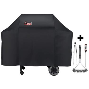 Imagem de Kingkong 7573/7106 Capa para escova de churrasqueira a gás Weber Spirit 200, 300 Series e Genesis, cor preta