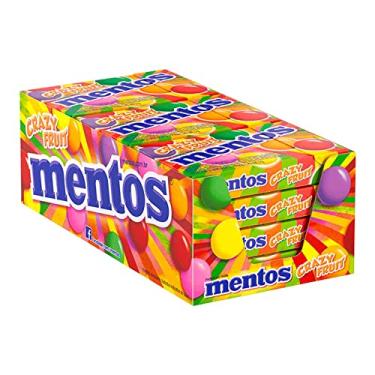 Imagem de Bala Mentos Slim Box Crazy Fruit Sortida c/12 - Perfetti