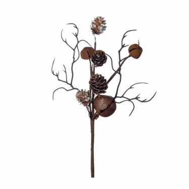 Imagem de Pick Galho Natalino C/pinh/guiz Mrr 1un 30x15x5cm 1593627