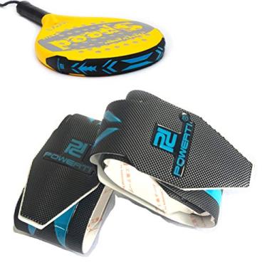 Imagem de Conjunto de 2 faixas de proteção de cabeça para raquete de tênis de praia powerti Sports