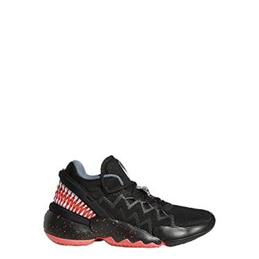 Imagem de adidas Kids Girls D.O.N. Issue 2 - Basketball Sneakers Shoes Casual - Black,Pink - Size 6 M