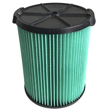 Imagem de KLEAN AIR Filtro de aspirador de pó 9-38753 serve para Craftsman 9-38753 CRAFTSMAN CMXZVBE38753 HEPA filtro de aspirador de pó úmido / seco para aspirador de pó de 5 a 20 galões — 38753 verde (1 pacote)