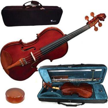 Imagem de Violino Eagle 4/4 Profissional + Case Extra Luxo Ve441