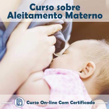 Imagem de Curso online em videoaula de Aleitamento Materno com Certificado + 2 brindes