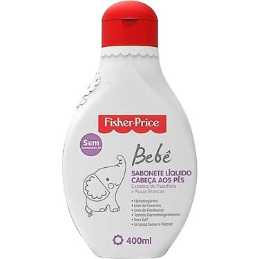 Imagem de Sabonete Líquido Bebê Cabeça aos Pés 400ml (0m+) - Fisher Price 