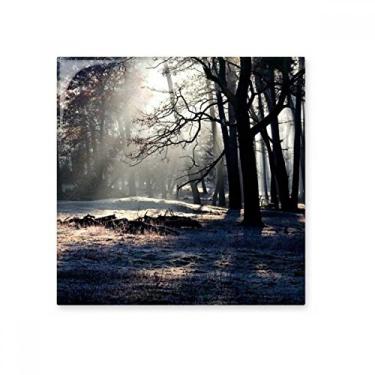 Imagem de Azulejo de cerâmica cenário de natureza ciência florestal verde brilhante decalque vitrificado tijolo adorn pedra
