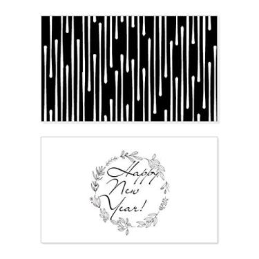 Imagem de Drip Line Art Grain Illustration Pattern New Year Festival Greeting Card Bless Message Gift