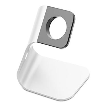 Imagem de Dock Base Metal Prata Suporte Para Carregador De Apple Watch