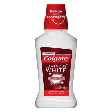 Enxaguante Bucal Colgate Luminous White Plax 250ml