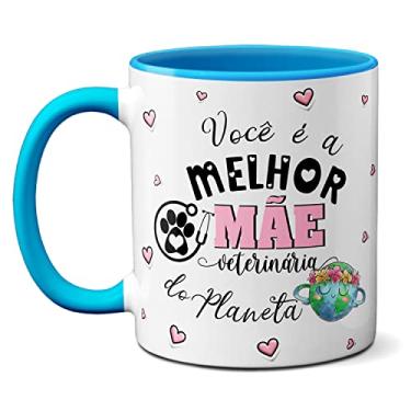 Imagem de Caneca Especialista Em Cuidar Melhor Mãe Veterinária (Azul)