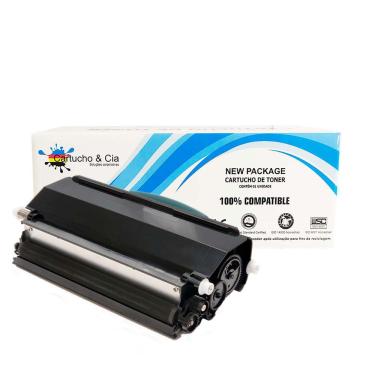 Imagem de Toner compatível com LEXMARK E260 E360 E460 E460DN E360DN E260DN E260A11B 3.500 Páginas - Cartucho & Cia