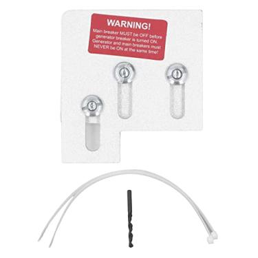 Imagem de Kit de Intertravamento do Gerador SD200A Liga de Alumínio 1 3/8 Espaçamento Entre o Disjuntor do Ramal Principal Compatível Com Painéis Square D QO 150 200A