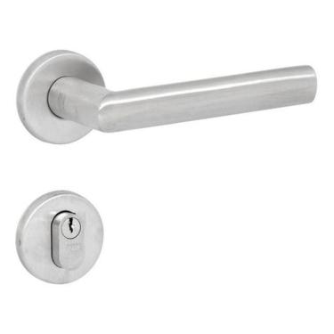 Imagem de Fechadura Sofisticada - Luxo - Escovado 55Mm - La Fonte