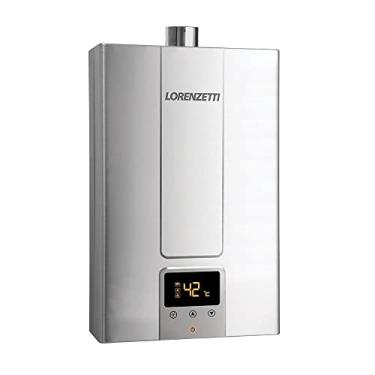 Imagem de LORENZETTI Aquecedor de Água a Gás LZ 1600 DE-I GN Digital 15 L/Min, INOX