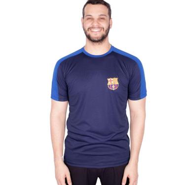 Imagem de Camisa Barcelona Logo Azul
