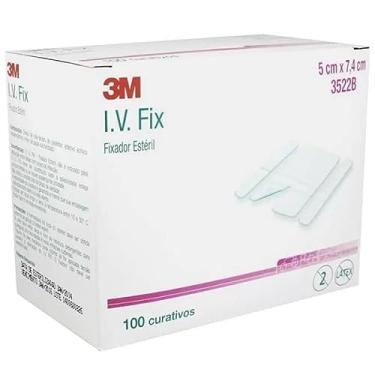Imagem de Fixador Esteril para Cateter 3M I.V. FIX 3522B 5 X 7,4CM CX 100 UN