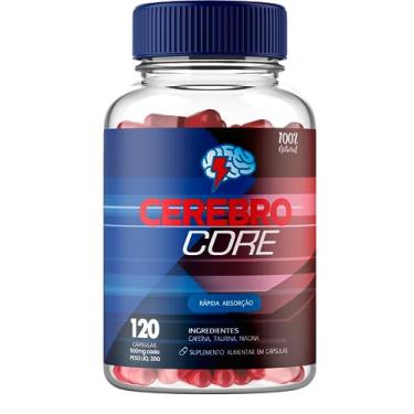 Imagem de Cerebro Core Suplemento Cafeina Niacina Beta Alanina - Mais Foco Energia e Disposição