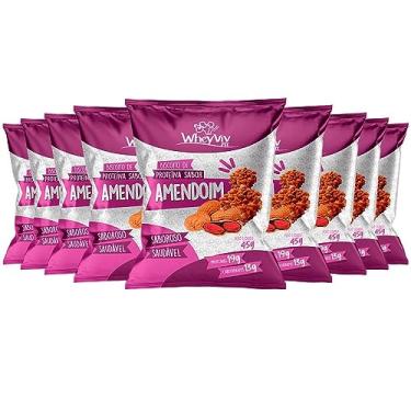 Imagem de Kit 20x Biscoito de Proteína Sabor Amendoim Wheyviv 45g