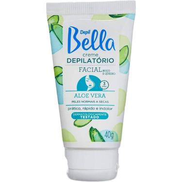 Imagem de Creme Depilatório Facial, Aloe Vera, Depil Bella, 40G