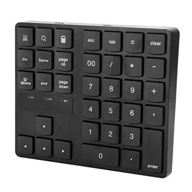 Imagem de Mini teclado numérico 35 teclas 2.4G teclado portátil ultrafino suprimentos de computador O guia do produto para dispositivos Microsoft OS X
