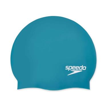 Imagem de Speedo Touca de natação unissex para adultos, elastomérico de silicone, profundidade do oceano