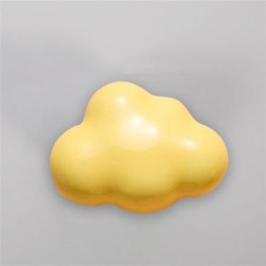 Imagem de Maçaneta de cerâmica para armário, maçaneta para porta de jardim, lua, estrela, lua, amarelo nuvem