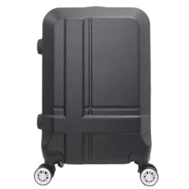 Imagem de Mala de Bordo Montevideu com Rodinhas 360º Balança Analógica Preta até 10kg