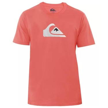 Imagem de Camiseta Quiksilver Comp Logo Collors Azul 2.0 Masculino - Vermelho-Feminino