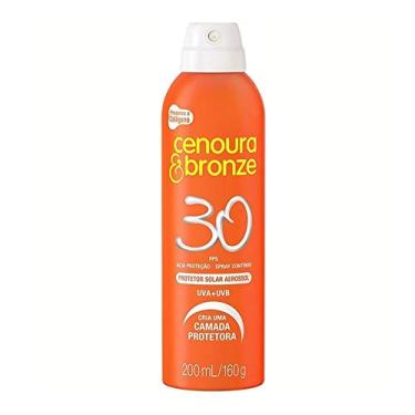 Imagem de Cenoura&Bronze Protetor Aerosol FPS30, Branco, 200ml