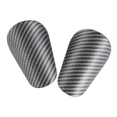 Imagem de UGPLM 2 caneleiras de futebol dos pces, equipamento protetor da perna do esporte que absorve o equipamento de futebol, caneleiras de futebol para correr o, eu