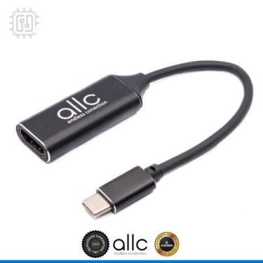 Imagem de Cabo Adaptador USB Tipo C para HDMI 4K USB C Para Notebook Macbook Pro