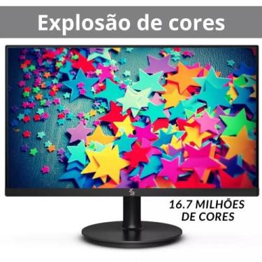 Imagem de Monitor 19.5" LED, Widescreen, 75Hz, 2ms, HD, HDMI, VGA, VESA, Ajuste 
