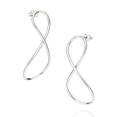 Imagem de Brincos banhado ouro 3x 24k 18k e 22k ou prata 925 femininos grandes m