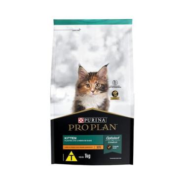 Imagem de Ração Nestlé Purina ProPlan para Gatos Filhotes Sabor Frango - 1kg - N