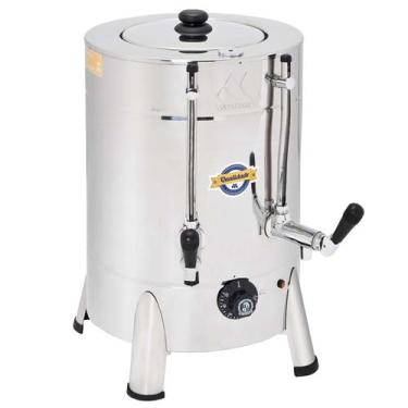 Imagem de Cafeteira Tradicional Industrial Inox 2 Litros 1300W Marchesoni, 110V