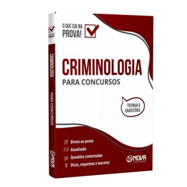 Imagem de Criminologia para Concursos - Ed. 2024 - Nova Concursos