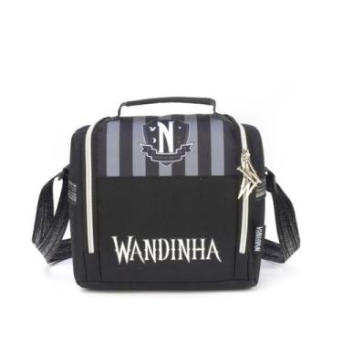 Imagem de Lancheira Térmica Wandinha Juvenil Escolar Família Addams - Luxcel, Pr