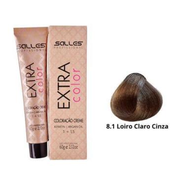 Imagem de Coloração Tintura Extra Color Salles Profissional 60g, 8.1
