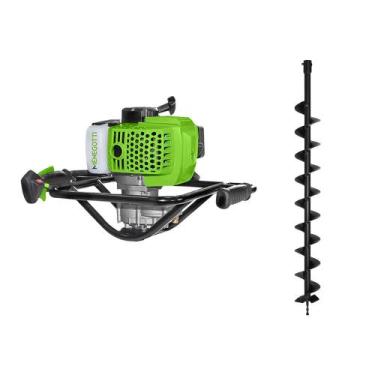 Imagem de Perfurador Solo Gasolina 52cc 2t Com Broca 8x80cm MCC MPS52 Menegotti