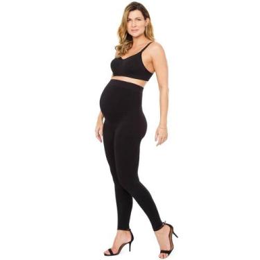 Imagem de Legging Plié 50044 Gestante Cintura Alta, Preto, M