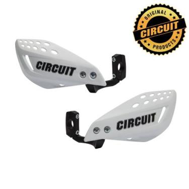 Imagem de Par Protetor de Mão Circuit Vector Moto Motocicletas Universal CIRCUIT